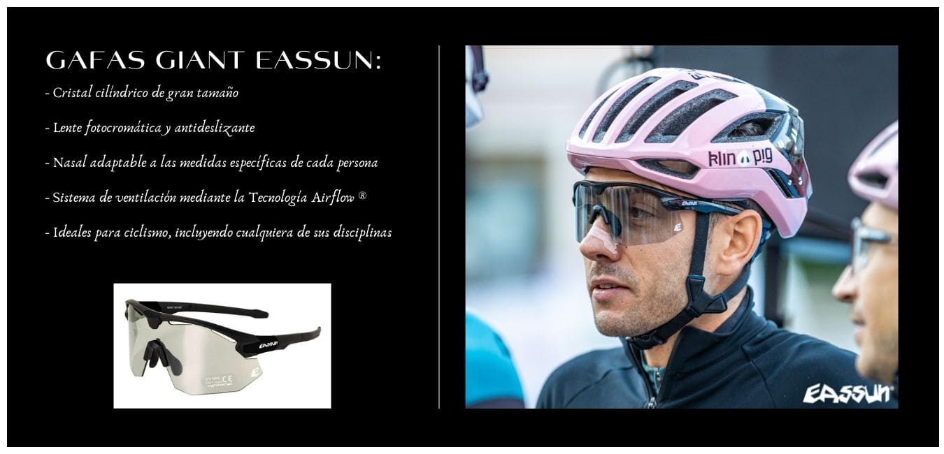 Giant EASSUN Photochromic Lightweight Anti-Fog Running Cycling Glasses